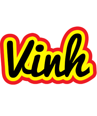 Vinh flaming logo