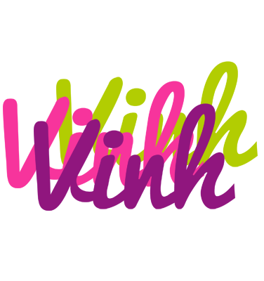 Vinh flowers logo