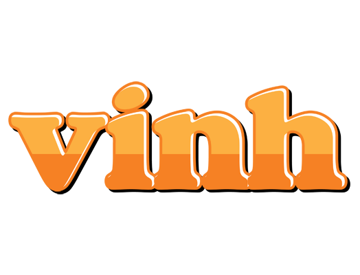 Vinh orange logo