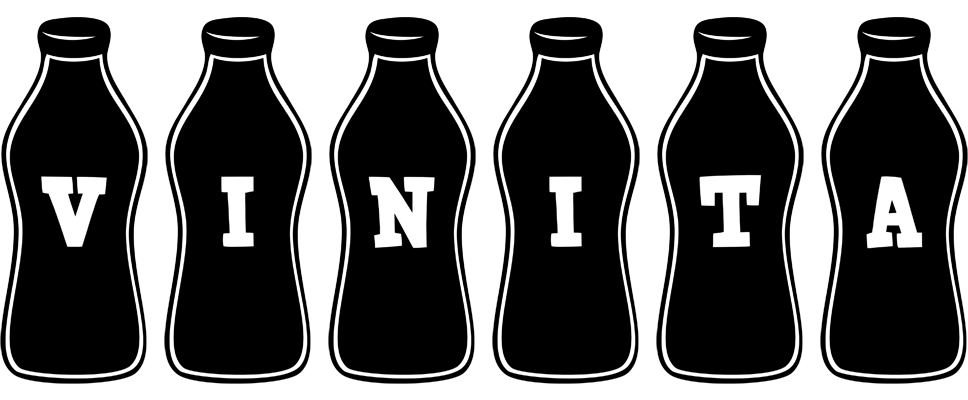 Vinita bottle logo