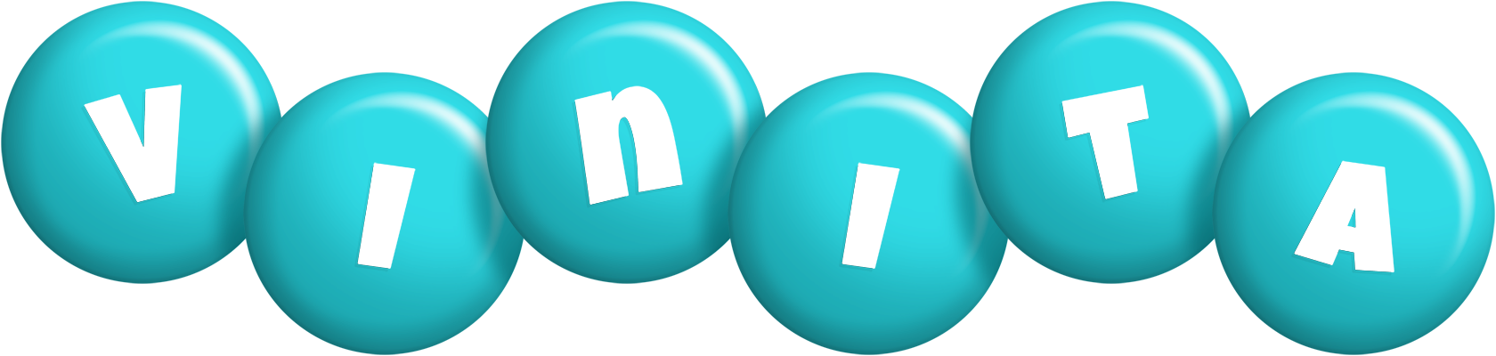 Vinita candy-azur logo