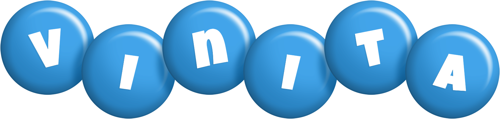Vinita candy-blue logo