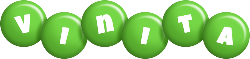 Vinita candy-green logo