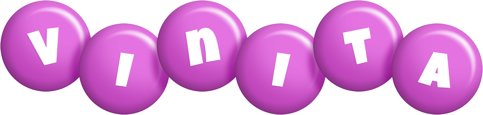 Vinita candy-purple logo