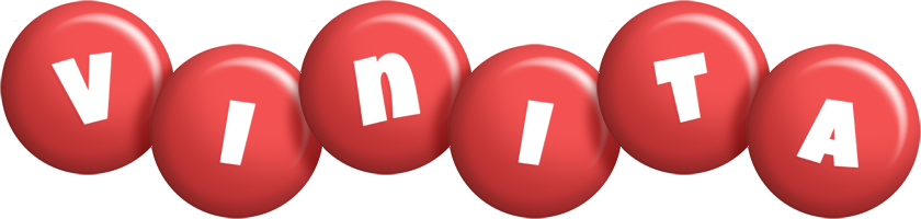 Vinita candy-red logo