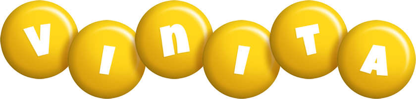 Vinita candy-yellow logo