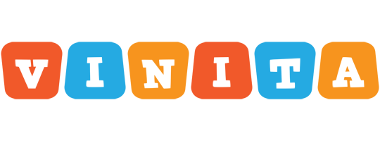 Vinita comics logo