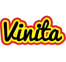 Vinita flaming logo
