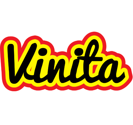 Vinita flaming logo