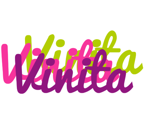 Vinita flowers logo