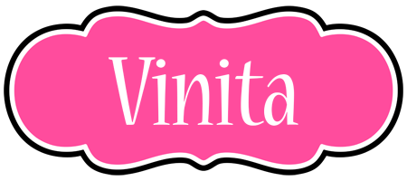 Vinita invitation logo