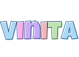 Vinita pastel logo