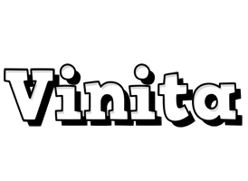 Vinita snowing logo