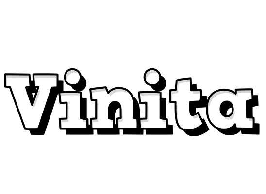 Vinita snowing logo