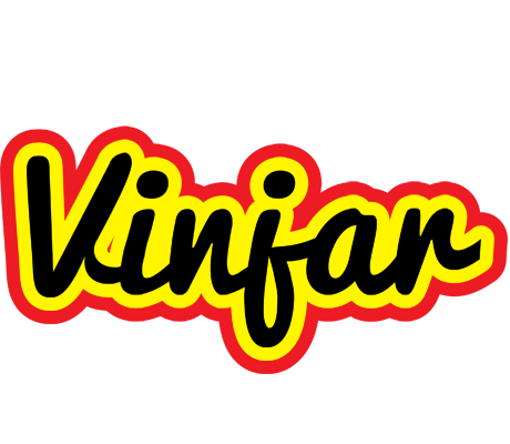 Vinjar flaming logo