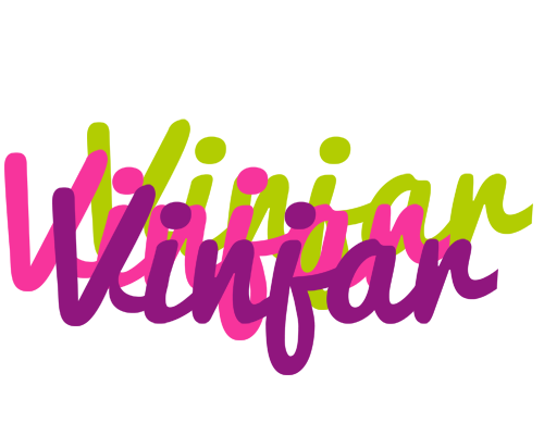 Vinjar flowers logo