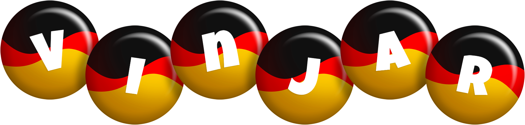Vinjar german logo