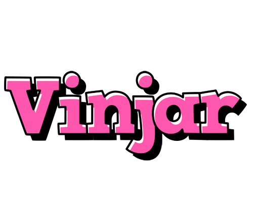 Vinjar girlish logo