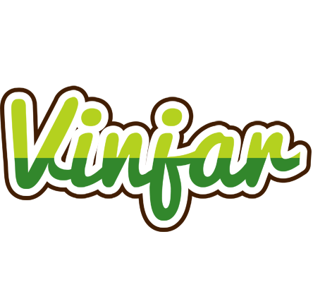Vinjar golfing logo