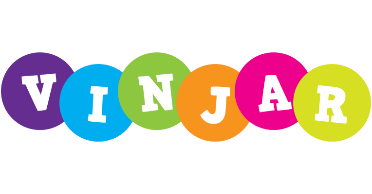 Vinjar happy logo