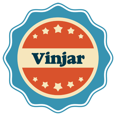 Vinjar labels logo