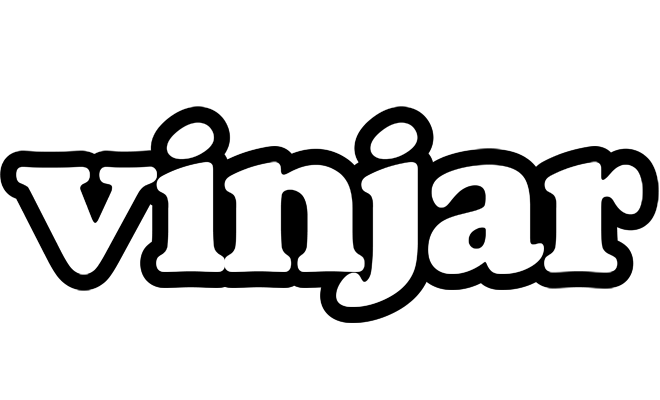Vinjar panda logo