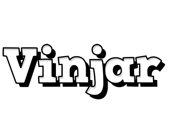 Vinjar snowing logo