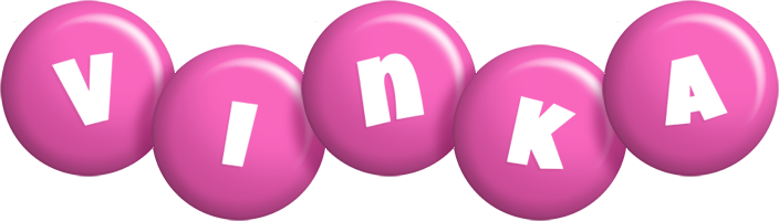 Vinka candy-pink logo