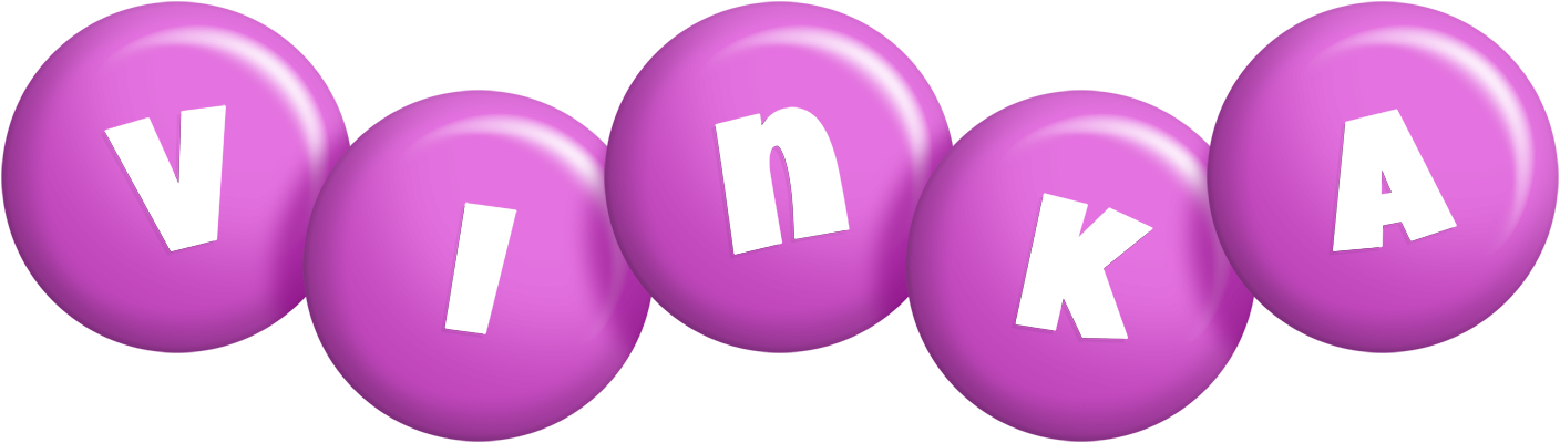 Vinka candy-purple logo