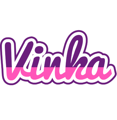 Vinka cheerful logo