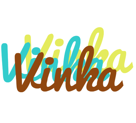 Vinka cupcake logo