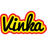 Vinka flaming logo