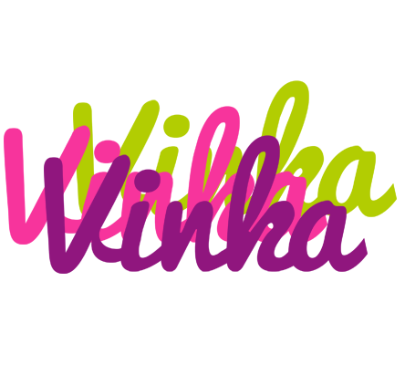 Vinka flowers logo