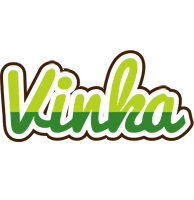 Vinka golfing logo