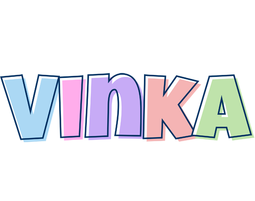 Vinka pastel logo