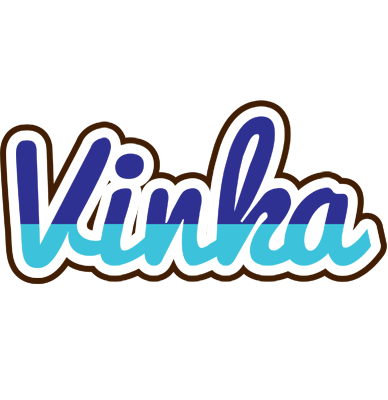 Vinka raining logo
