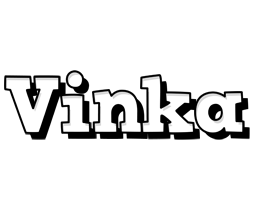 Vinka snowing logo