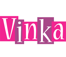 Vinka whine logo