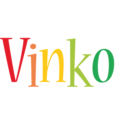 Vinko birthday logo