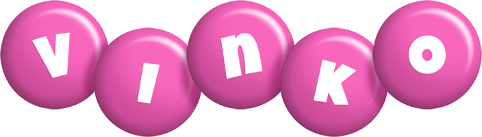 Vinko candy-pink logo