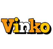 Vinko cartoon logo