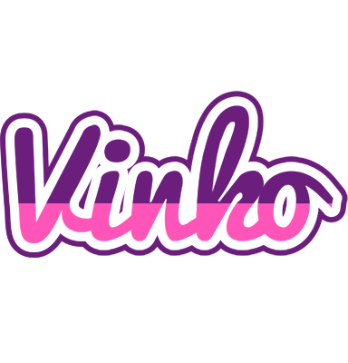 Vinko cheerful logo