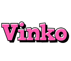 Vinko girlish logo