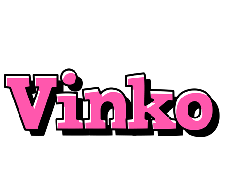 Vinko girlish logo