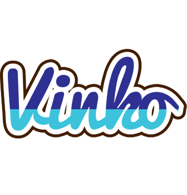 Vinko raining logo