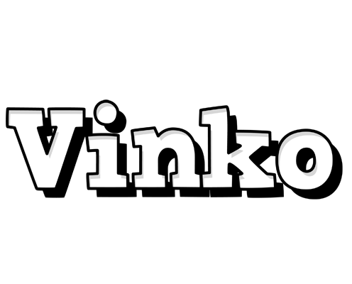 Vinko snowing logo