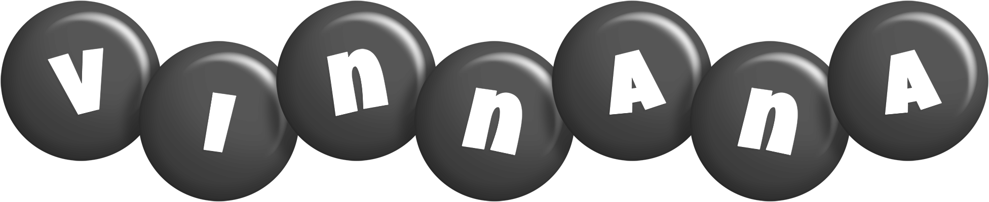 Vinnana candy-black logo