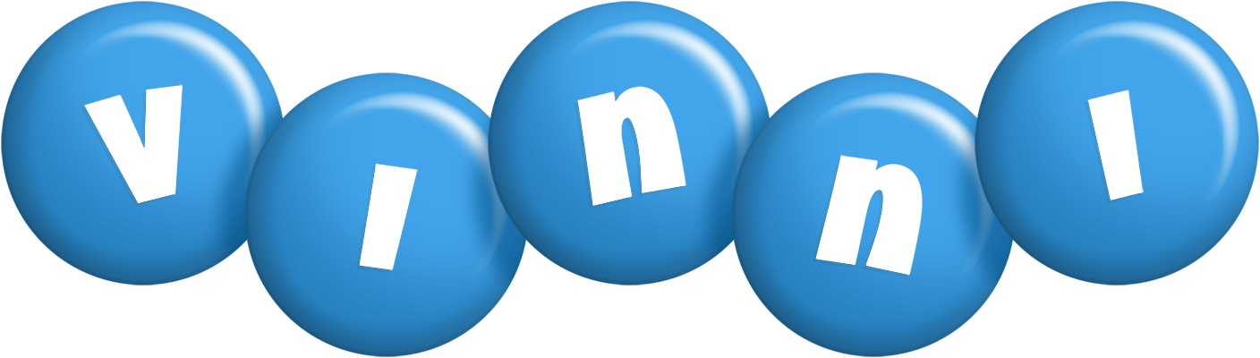 Vinni candy-blue logo