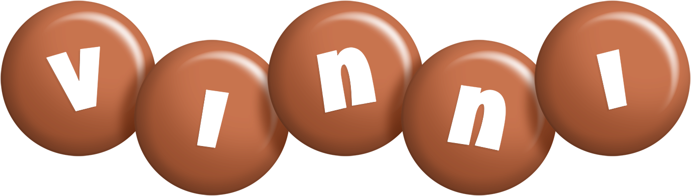 Vinni candy-brown logo