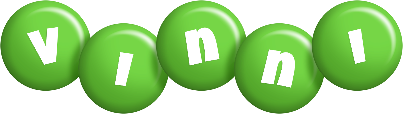 Vinni candy-green logo